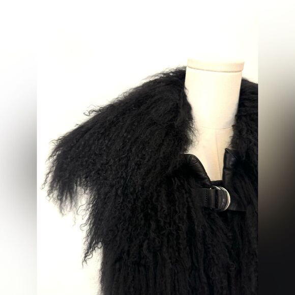 Isabel Marant Black Lambskin Leather Vest Women’s Size 8 (Isabel Marant 3) - Picture 9 of 12
